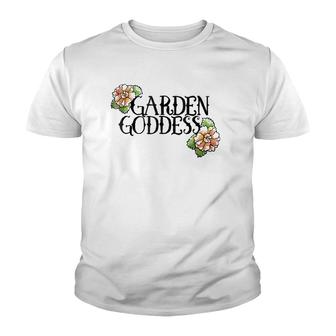 Garden Goddess Proud Gardener Tee S Youth T-shirt | Mazezy
