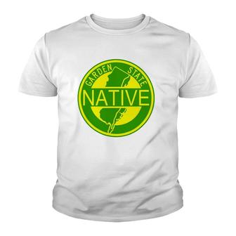 Garden State New Jersey Native Parkway Shore Youth T-shirt - Thegiftio UK