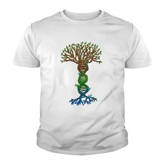 Genetics Tree Genetic Counselor Or Medical Specialist Youth T-shirt | Mazezy