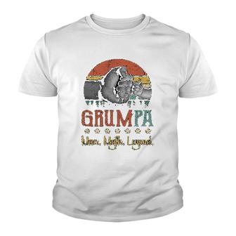 Grumpa Myth Legend Man Youth T-shirt - Thegiftio UK