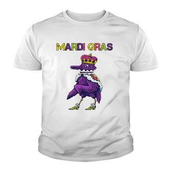 Happy Mardi Gras Celebration Mardi Gras Carnival Mardi Gras Youth T-shirt | Mazezy