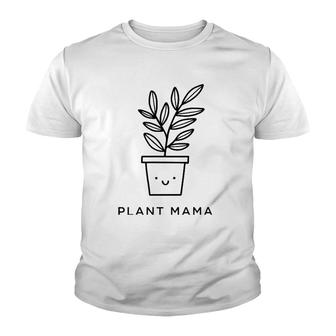 Happy Plant Mama Youth T-shirt | Mazezy