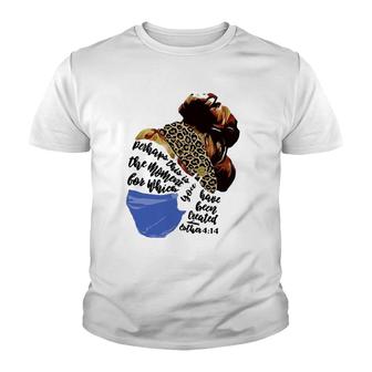 Healthcare Heroes Perhaps This Is The Moment Leopard Youth T-shirt - Thegiftio UK