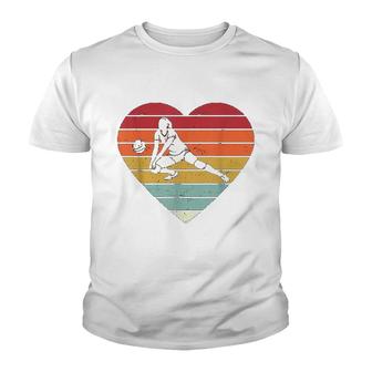 Heart Player Volleyball Youth T-shirt - Thegiftio UK