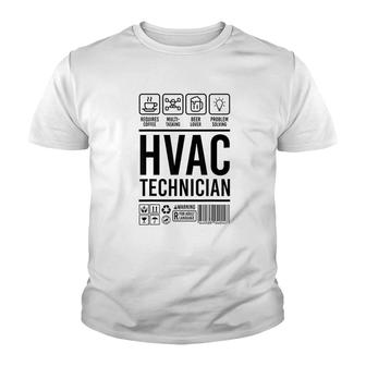 Hvac Technician Cute Maintenance Hvac Youth T-shirt | Mazezy