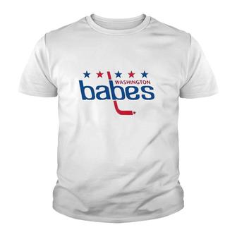 I Washington Hockey Babes Youth T-shirt | Mazezy