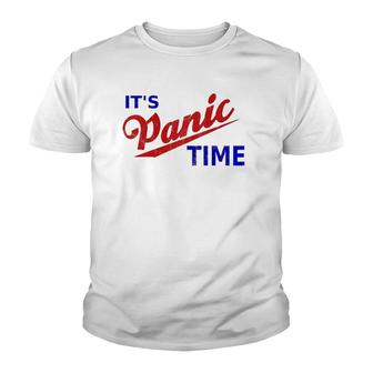 It's Panic Time Retro Cool Panic Remain Calm School Strike For Climate Youth T-shirt | Mazezy