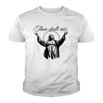 Jesus Thou Shall Mix Youth T-shirt | Mazezy