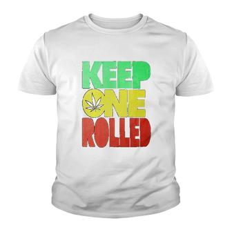 Keep One Rolled Youth T-shirt | Mazezy