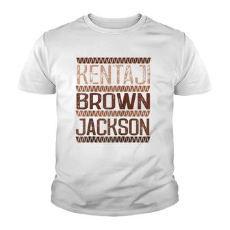 Ketanji Brown Jackson Melanin Judge Black Woman Pride Raglan Baseball Tee Youth T-shirt | Mazezy