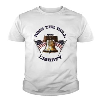 Liberty Bell Pennsylvania Philadelphia Philly 1776 Ver2 Youth T-shirt | Mazezy