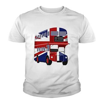London Bus Welcome To London Youth T-shirt | Mazezy