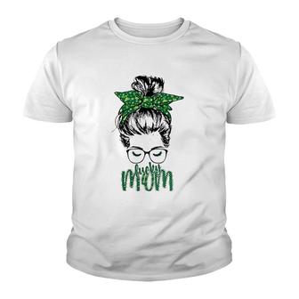 Lucky Mama St Patricks Day Youth T-shirt | Mazezy