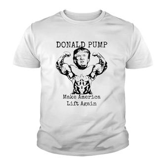 Make America Lift Again - Donald Pump Tank Top Youth T-shirt | Mazezy