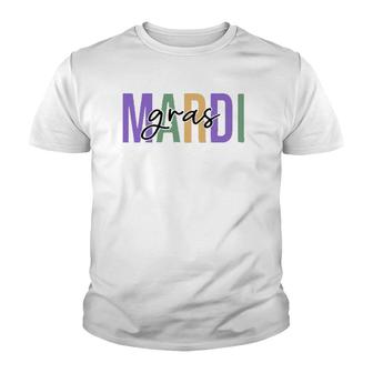 Mardi Gras Mardi Gras Carnival Mardi Gras Party Youth T-shirt | Mazezy