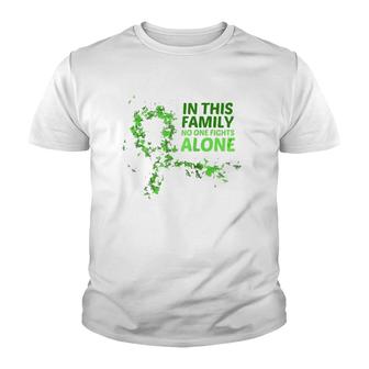 May Mental Health Awareness Month Green Ribbons Family Gift Raglan Baseball Tee Youth T-shirt | Mazezy CA