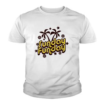 Mens Sunday Funday Gift Womens Sunday Funday Youth T-shirt | Mazezy