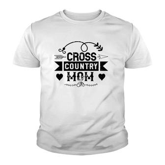 Mom Mother's Day Gift - Cross Country Mom Youth T-shirt | Mazezy UK