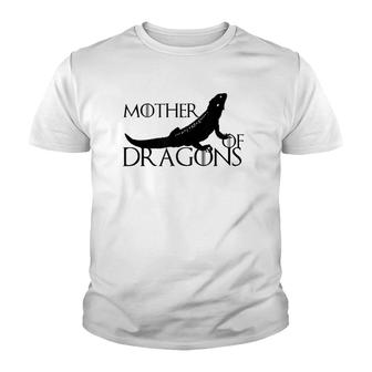 Mother Of Bearded Dragons Beardie Mom Reptile Pet Queen Gift Youth T-shirt | Mazezy