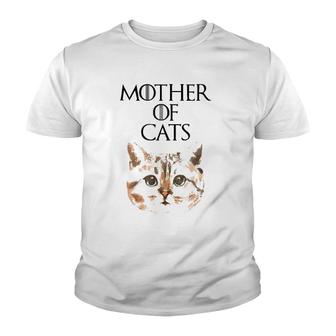 Mother Of Cats Fur Mom Cute & Unique Cat S500194 Ver2 Youth T-shirt | Mazezy