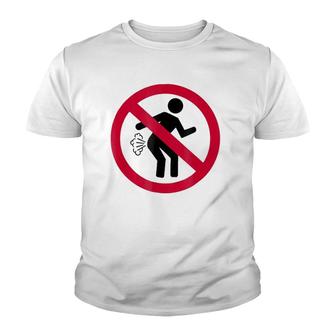 No Farting Men Women Gift Youth T-shirt | Mazezy