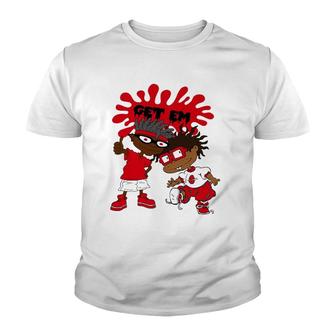 Number 23 Drip Sneaker Matching 1 Retro High Og Patent Bred Youth T-shirt | Mazezy