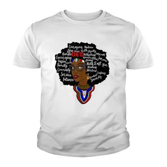 Oes Queen Eastern Star Youth T-shirt | Mazezy