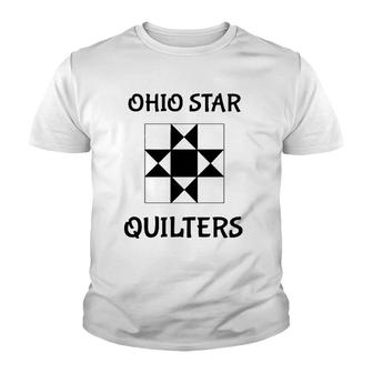 Ohio Star Quilters Quilting Club Youth T-shirt | Mazezy