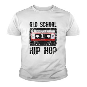 Old School Hip Hop Mixtape Cassette Youth T-shirt - Thegiftio UK