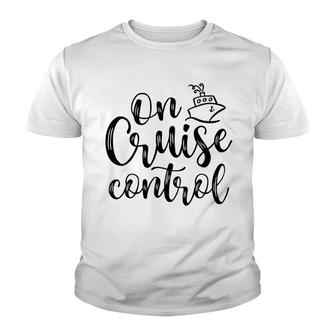 On Cruise Control Summer Vacation Youth T-shirt | Mazezy