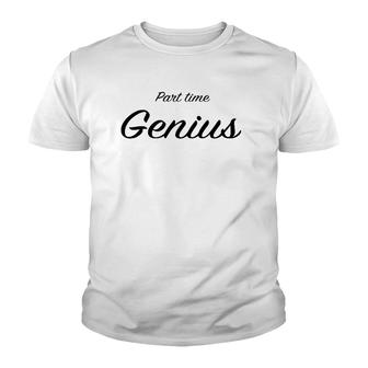 Part Time Genius Podcast Youth T-shirt | Mazezy