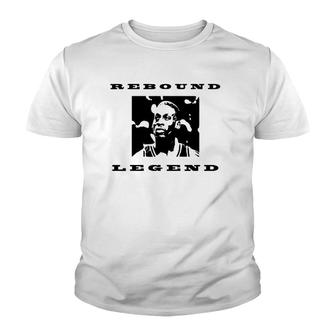 Pay Homage To The Greatest Rebounder Of All Time Youth T-shirt | Mazezy