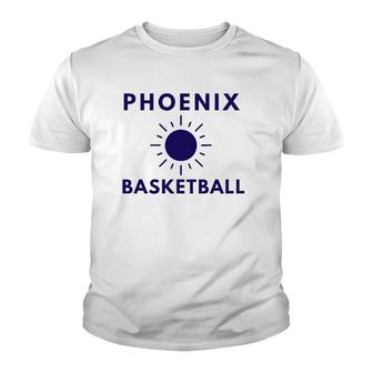 Phoenix Az Basketball Fans Valley Of The Sun Youth T-shirt | Mazezy