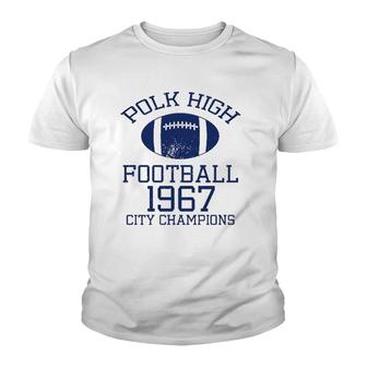 Polk High 33 Football Jersey 90S 80S Pullover Youth T-shirt - Thegiftio UK