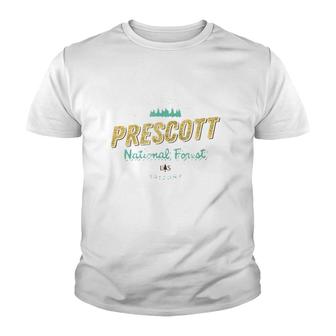 Prescott National Forest Arizona Youth T-shirt | Mazezy