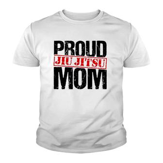 Proud Jiu Jitsu Mom Youth T-shirt | Mazezy CA