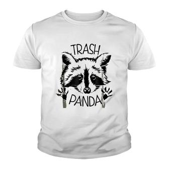 Raccoon Lover Panda Raccoon Youth T-shirt | Mazezy