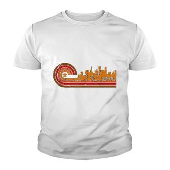 Retro Saint Paul Mn Skyline Youth T-shirt | Mazezy
