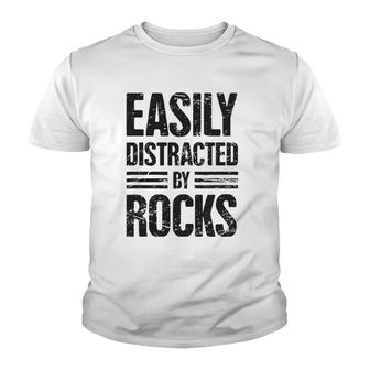 Rock Collector Geology & Mineral Rockhounding Rockhound Youth T-shirt - Thegiftio UK