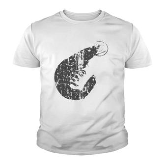 Shrimp Vintage Design - Shrimp Print Youth T-shirt | Mazezy