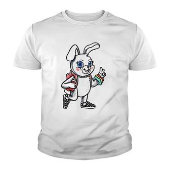 Sksksk And I Oop Easter Bunny Rabbit Youth T-shirt | Mazezy CA