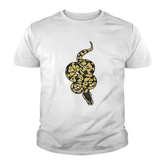 Snake Lover Reptile Cute Baby Ball Python Funny Noodle Youth T-shirt | Mazezy
