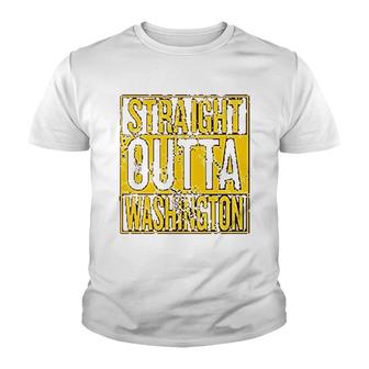 Straight Outta Hometown Pride Youth T-shirt | Mazezy
