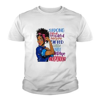 Strong Women Empowering Youth T-shirt | Mazezy