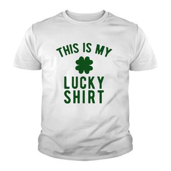This Is My Lucky St Paddy's Day Youth T-shirt | Mazezy