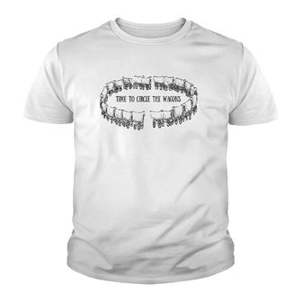 Time To Circle The Wagons Youth T-shirt | Mazezy
