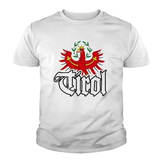 Tirol Tyrol With Tyrolean Eagle Coat Of Arms Men Women Gift Youth T-shirt - Thegiftio UK