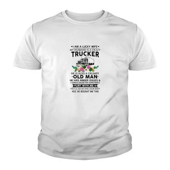 Trucker's Wife Youth T-shirt | Mazezy