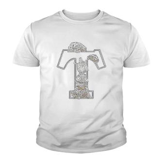 Turtle Sea Animal Alphabet Youth T-shirt - Thegiftio UK