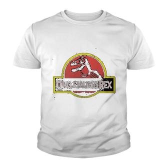 Unclesaurus Rex Funny Uncle Youth T-shirt | Mazezy
